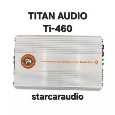 آمپلی فایر 4 کانال تیتان ادیو مدل titan-460plus